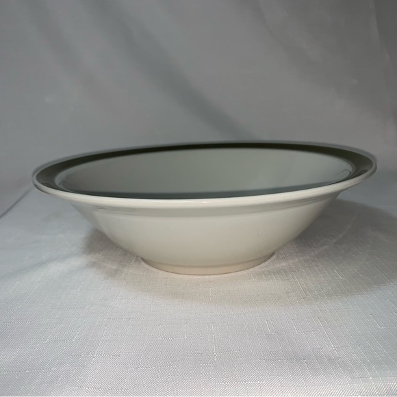 VINTAGE Acsons Doral Japan Mardis Gras Daisy Genuine Stoneware 10" Serving Bowl - Picture 9 of 12